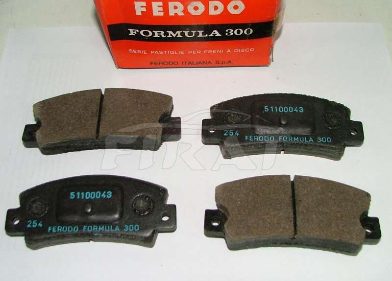 PATTINI FRENO A112 69-71